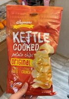 Kettle cooked potato chips