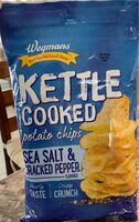 Sea Salt & Cracker Papper Kettle Cooked Potato Chips