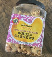 Whole cashews