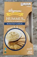 Hummus With Flatbread Roasted Garlic