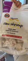Raw shrimp