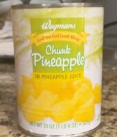 Chunk Pineapple in Pineapple Juice