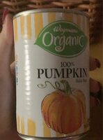 Organic 100% pumpkin solid pack