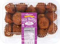 Bran with Raisins Mini Muffins