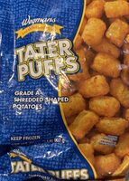 Grade a shredded shaped potatoes tater puffs