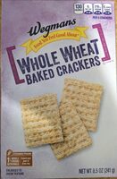 Whole Wheat Baked Crackers