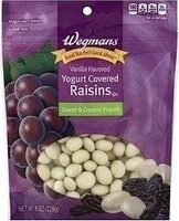 Vanilla Flavored Yogurt Covered Raisins
