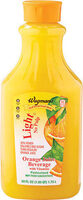 Light Orange Juice Beverage