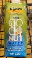 Wegmans Pure Coconut Water