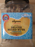 Deluxe mixed nuts unsalted