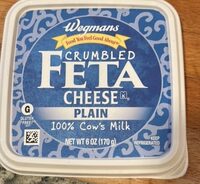 Crumbled Feta Cheese Plain