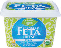 Organic Crumbled Feta Cheese