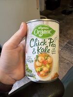 Chick Pea & Kale Soup with Indian Spices