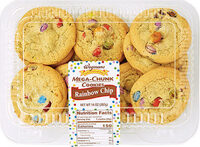 Rainbow Chip Mega-Chunk Cookies
