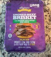 Smoked beef brisket