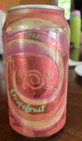 Grapefruit sparkling water