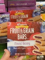 Mixed berry fruit & grain bars