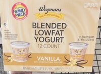 Low fat vanilla yogurt
