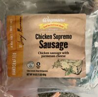 Chicken supremo sausage