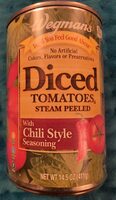 Diced Tomatoes Steam Peeled with Chili Style Seasoning
