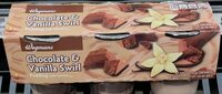 Chocolate & Vanilla Swirl Pudding