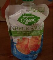 Organic apple sauce no sugar