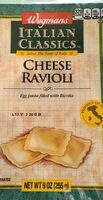 Cheese ravioli