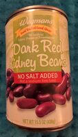 Dark Red Kidney Beans No Salt Added