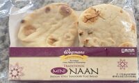 Traditional Mini Naan Indian Style Tandoori Flat Bread