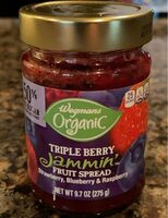 Triple Berry fruit spread
