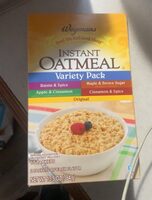 Wegmans Instant Oatmeal Variety Pack