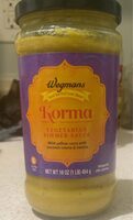 Korma Vegetarian Simmer Sauce