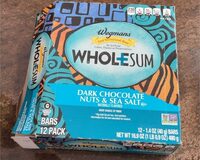 Wholesum Dark Chocolate nuts & sea salt