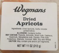 Dried apricots