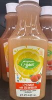 Lemonade with strawberry
