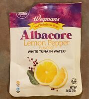 Albacore Lemon Pepper Flavored White Tuna in Water