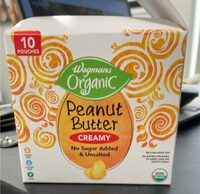 Organic peanut butter creamy