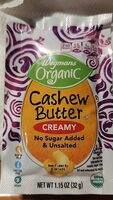 Creamy Cashew Butter