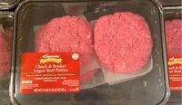 Chuck and Brisket Angus Beef Patties