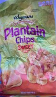 Plantain chips sweet no sugar added