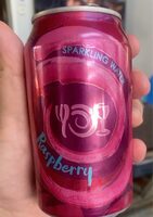 Raspberry sparkling water