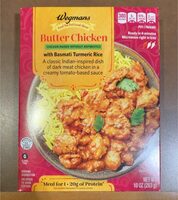 Wegmans Butter Chicken with Basmati Turmeric Rice