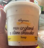 New England clam chowder