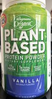 Organic Plant Based Protein Powder