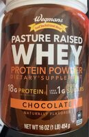 Pasture Raised Whey Protein Powder