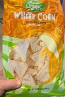Organic white corn tortilla chips