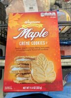 Wegmans maple creme cookies