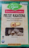Mezza Rigatoni