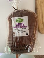 Organic White Made With Oatmeal