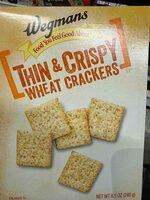 Thin & Crispy Wheat Crackers